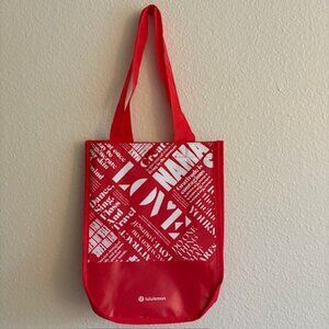Lululemon Reusable Small Red Bag